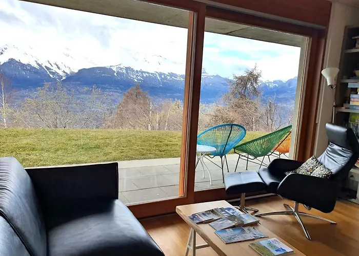 Joli 2 Pieces Et Demi Confort, Balcon Du Ciel Mont-noble Apartman