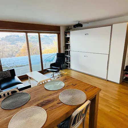 Joli 2 Pieces Et Demi Confort, Balcon Du Ciel Mont-noble * Nax